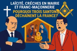 LAÏCITÉ, CRÈCHES ET FRANC-MAÇONNERIE : POURQUOI TROIS SANTONS DÉCHAÎNENT LA FRANCE