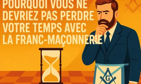 POURQUOI VOUS NE DEVRIEZ PAS PERDRE VOTRE TEMPS AVEC LA FRANC-MAÇONNERIE (SI VOUS N’ÊTES PAS PRÊT À CHANGER)