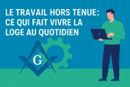 LE TRAVAIL HORS TENUE : CE QUI FAIT VIVRE LA LOGE AU QUOTIDIEN