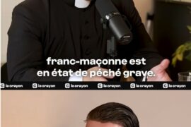 L’ÉGLISE INTERDIT-ELLE LA FRANC-MAÇONNERIE ? DÉBAT VIRAL ENTRE DEUX FIGURES DES RÉSEAUX