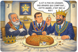 EN IMAGE : ÉPIPHANIE AU TEMPLE : QUAND LA FÈVE DEVIENT UN GRADE MAÇONNIQUE