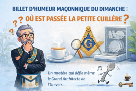 BILLET D’HUMEUR MAÇONNIQUE DU DIMANCHE : LA PETITE CUILLÈRE, SYMBOLE OUBLIÉ DE L’INITIATION