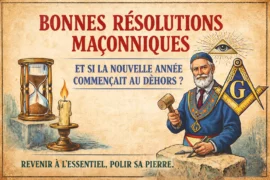 BONNES RÉSOLUTIONS MAÇONNIQUES : ET SI LA NOUVELLE ANNÉE COMMENÇAIT VRAIMENT AU DEHORS ?