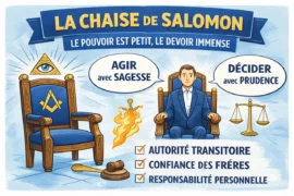 LA CHAISE DE SALOMON : QUAND LE POUVOIR S’ASSIED… ET QUE LA SAGESSE DOIT SE LEVER