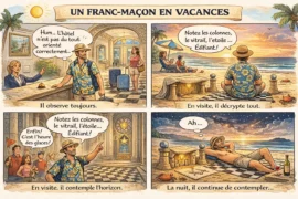 LE FRANC-MAÇON DANS LA VIE QUOTIDIENNE – ÉPISODE 4 : UN FRANC-MAÇON EN VACANCES