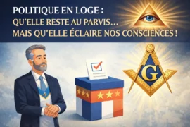 POLITIQUE EN LOGE : QU’ELLE RESTE AU PARVIS… MAIS QU’ELLE ÉCLAIRE NOS CONSCIENCES !