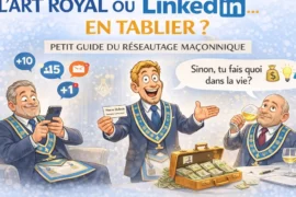 L’ART ROYAL OU LINKEDIN EN TABLIER ? PETIT GUIDE DU RÉSEAUTAGE MAÇONNIQUE