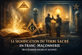 LA SIGNIFICATION DU VERBE SACRÉ EN FRANC-MAÇONNERIE – RITE ÉCOSSAIS ANCIEN ET ACCEPTÉ