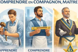 APPRENDRE EN APPRENTI, COMPRENDRE EN COMPAGNON, PARTAGER EN MAÎTRE