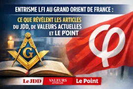 ENTRISME LFI AU GRAND ORIENT DE FRANCE : CE QUE RÉVÈLENT LES ARTICLES DU JDD, DE VALEURS ACTUELLES ET LE POINT