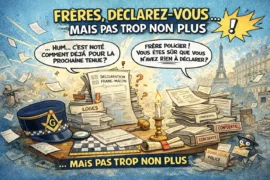 FRÈRES, DÉCLAREZ-VOUS… MAIS PAS TROP NON PLUS