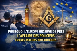 POURQUOI L’EUROPE OBSERVE DE PRÈS L’AFFAIRE DES POLICIERS FRANCS-MAÇONS BRITANNIQUES