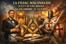 LA FRANC-MAÇONNERIE N’EST NI UNE MILICE NI UN ORDRE DE GUERRE