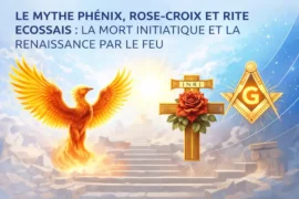 LE MYTHE PHÉNIX, ROSE-CROIX ET RITE ÉCOSSAIS : LA MORT INITIATIQUE ET LA RENAISSANCE PAR LE FEU