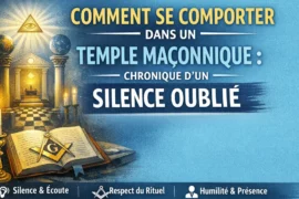 COMMENT SE COMPORTER DANS UN TEMPLE MAÇONNIQUE : CHRONIQUE D’UN SILENCE OUBLIÉ
