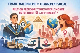 FRANC-MAÇONNERIE ET CHANGEMENT SOCIAL : PEUT-ON PRÉTENDRE TRANSFORMER LE MONDE EN EXCLUANT 51 % DE L’HUMANITÉ ?