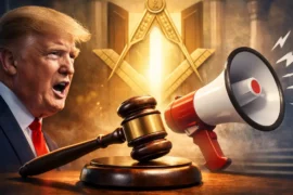 BILLET D’HUMEUR MAÇONNIQUE : TRUMP, LE MAILLET ET LE MÉGAPHONE