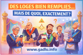 DES LOGES EN FRANC-MACONNERIE BIEN REMPLIES… MAIS DE QUOI, EXACTEMENT ?