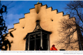 APRÈS L’INCENDIE D’UNE LOGE À ZURICH, LES FRANCS-MAÇONS S’INTERROGENT SUR LEUR SÉCURITÉ