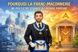 POURQUOI LA FRANC-MAÇONNERIE NE PEUT ÊTRE SOUMISE AU MONDE PROFANE