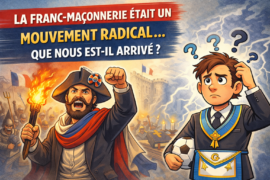 LA FRANC-MAÇONNERIE ÉTAIT UN MOUVEMENT RADICAL… QUE NOUS EST-IL ARRIVÉ ?