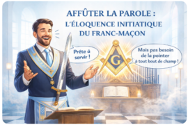 AFFÛTER LA PAROLE : L’ÉLOQUENCE INITIATIQUE DU FRANC-MAÇON