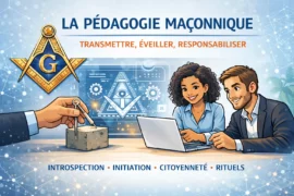 LA PÉDAGOGIE MAÇONNIQUE : TRANSMETTRE, ÉVEILLER, RESPONSABILISER