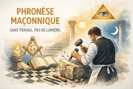 PHRONÈSE MAÇONNIQUE : SANS TRAVAIL, PAS DE LUMIÈRE
