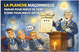LA PLANCHE MAÇONNIQUE : PARLER POUR MIEUX SE TAIRE, ÉCRIRE POUR MIEUX BÂTIR