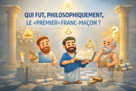 QUI FUT, PHILOSOPHIQUEMENT, LE « PREMIER » FRANC-MAÇON ?