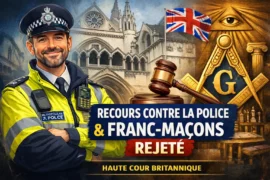 LA HAUTE COUR BRITANNIQUE CONFIRME L’OBLIGATION DE DÉCLARER L’APPARTENANCE À LA FRANC-MAÇONNERIE PAR LA POLICE MÉTROPOLITAINE