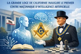 LA GRANDE LOGE DE CALIFORNIE INAUGURE LE PREMIER CENTRE MAÇONNIQUE D’INTELLIGENCE ARTIFICIELLE