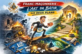FRANC-MAÇONNERIE : L’ART DE BÂTIR SUR DEUX PLANS