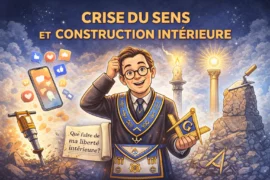 CRISE DU SENS : QUAND LE SPIRITUEL REVIENT… PARODIÉ (ET QUE LA LOGE DEVIENT UN REFUGE)