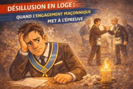 DÉSILLUSION EN LOGE : QUAND L’ENGAGEMENT MAÇONNIQUE MET À L’ÉPREUVE