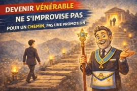 VÉNÉRABLE MAÎTRE : ÇA SE MÉRITE, ÇA NE SE “DONNE” PAS