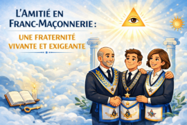 L’AMITIÉ EN FRANC-MAÇONNERIE : UNE FRATERNITÉ VIVANTE ET EXIGEANTE