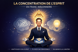 LA CONCENTRATION DE L’ESPRIT EN FRANC-MAÇONNERIE : L’ART OUBLIÉ DE DEVENIR LUMIÈRE