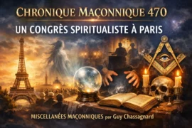 CHRONIQUE MACONNIQUE 470 – UN CONGRE SPIRITUALISTE A PARIS
