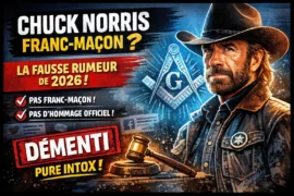 CHUCK NORRIS FRANC-MAÇON ? LA VÉRITÉ SUR UNE RUMEUR QUI CIRCULE