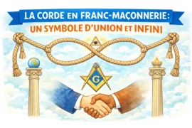 LA CORDE EN FRANC-MAÇONNERIE : UN SYMBOLE D’UNION ET D’INFINI