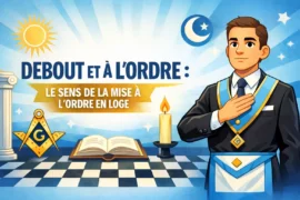 DEBOUT ET À L’ORDRE : LE SENS DE LA MISE À L’ORDRE EN LOGE MACONNIQUE