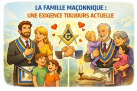 LA FAMILLE MAÇONNIQUE : UNE EXIGENCE TOUJOURS ACTUELLE