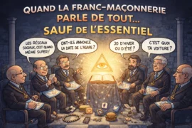 QUAND LA FRANC-MAÇONNERIE PARLE DE TOUT… SAUF DE L’ESSENTIEL