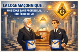 LA LOGE MAÇONNIQUE : UNE ÉCOLE SANS PROFESSEUR, UNE ÉCOLE DE VIE