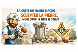 LA QUÊTE DU MAÎTRE MACON : SCULPTER LA PIERRE, MÊME QUAND LE TITRE SE DÉFAIT