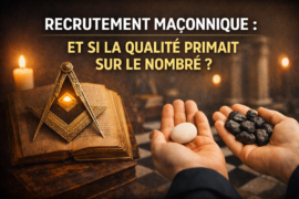 RECRUTEMENT MAÇONNIQUE : ET SI LA QUALITÉ PRIMAIT SUR LE NOMBRE ?
