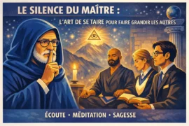 LE SILENCE DU MAÎTRE : L’ART DE SE TAIRE POUR FAIRE GRANDIR LES AUTRES