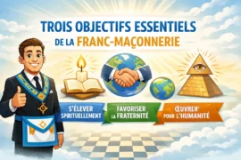 TROIS OBJECTIFS ESSENTIELS DE LA FRANC-MAÇONNERIE