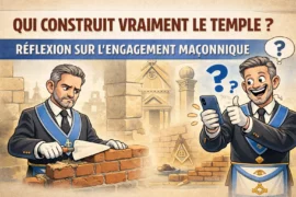 QUI CONSTRUIT VRAIMENT LE TEMPLE ? RÉFLEXION SUR L’ENGAGEMENT MAÇONNIQUE